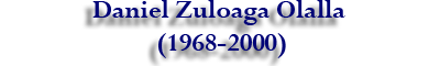 Daniel Zuloaga Olalla 1968-2000